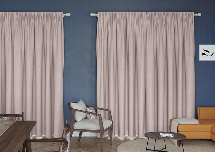 Delicate Chevron, Rusett - Made to Measure Curtains - Image 7
